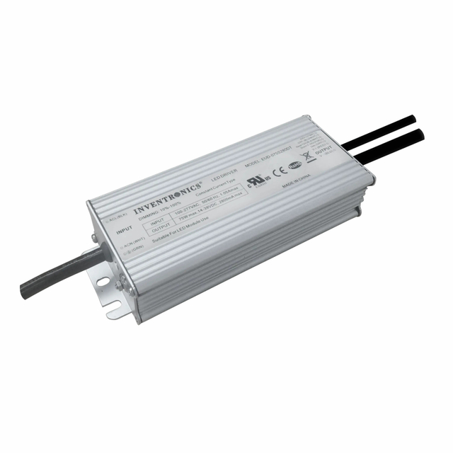 Inventronics 75w EUD-075SXXXDT constant current Dim to off IP67 dimmable for North American market dc led driver