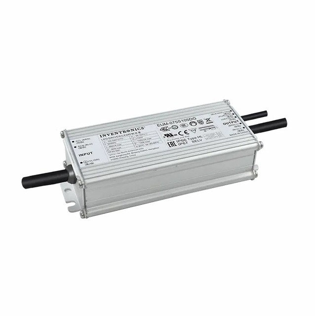 Inventronics 75W EUM series constant current Programmable IP67 led driver